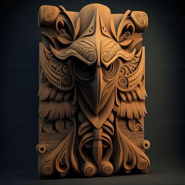 3D model totem (STL)